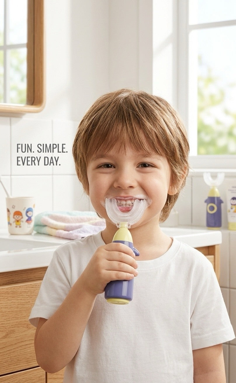 U-Shaped Kids Toothbrush