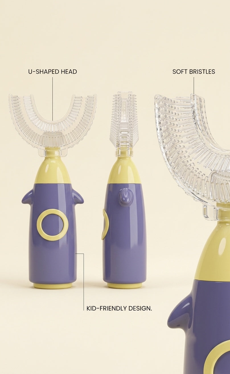 U-Shaped Kids Toothbrush
