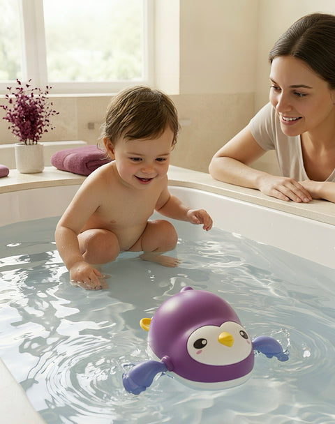 Swimming Penguin Bath Toy