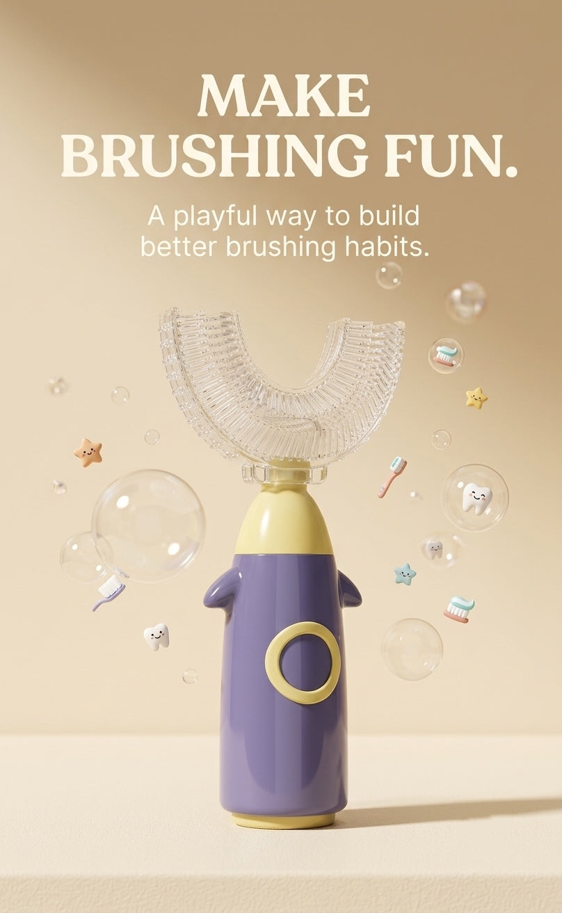 U-Shaped Kids Toothbrush