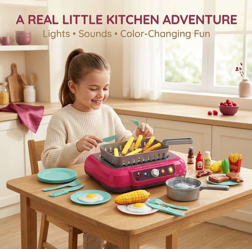 Set de mini cocina para cocinar