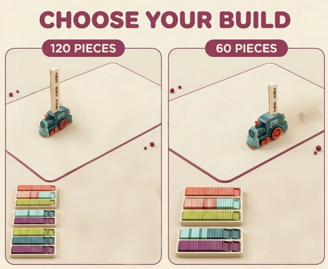 Tren eléctrico de construcción