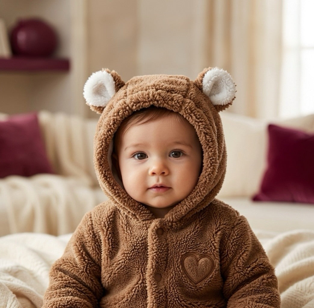 Adorable tenue bébé ourson