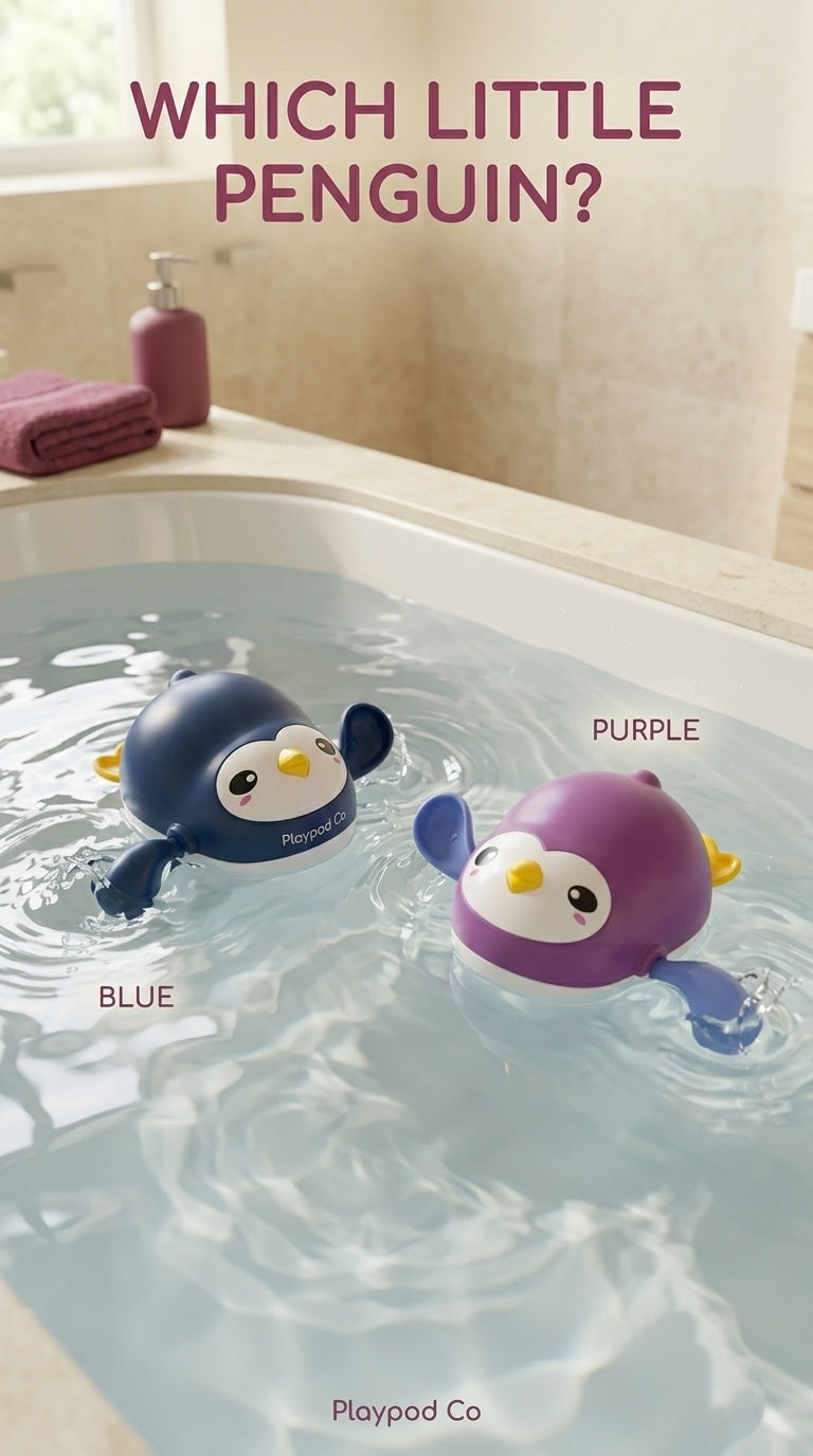 Schwimmendes Pinguin-Badespielzeug