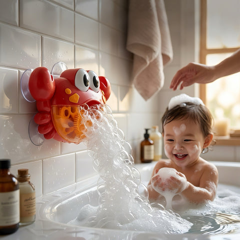 Automatic Crab Bubble Maker