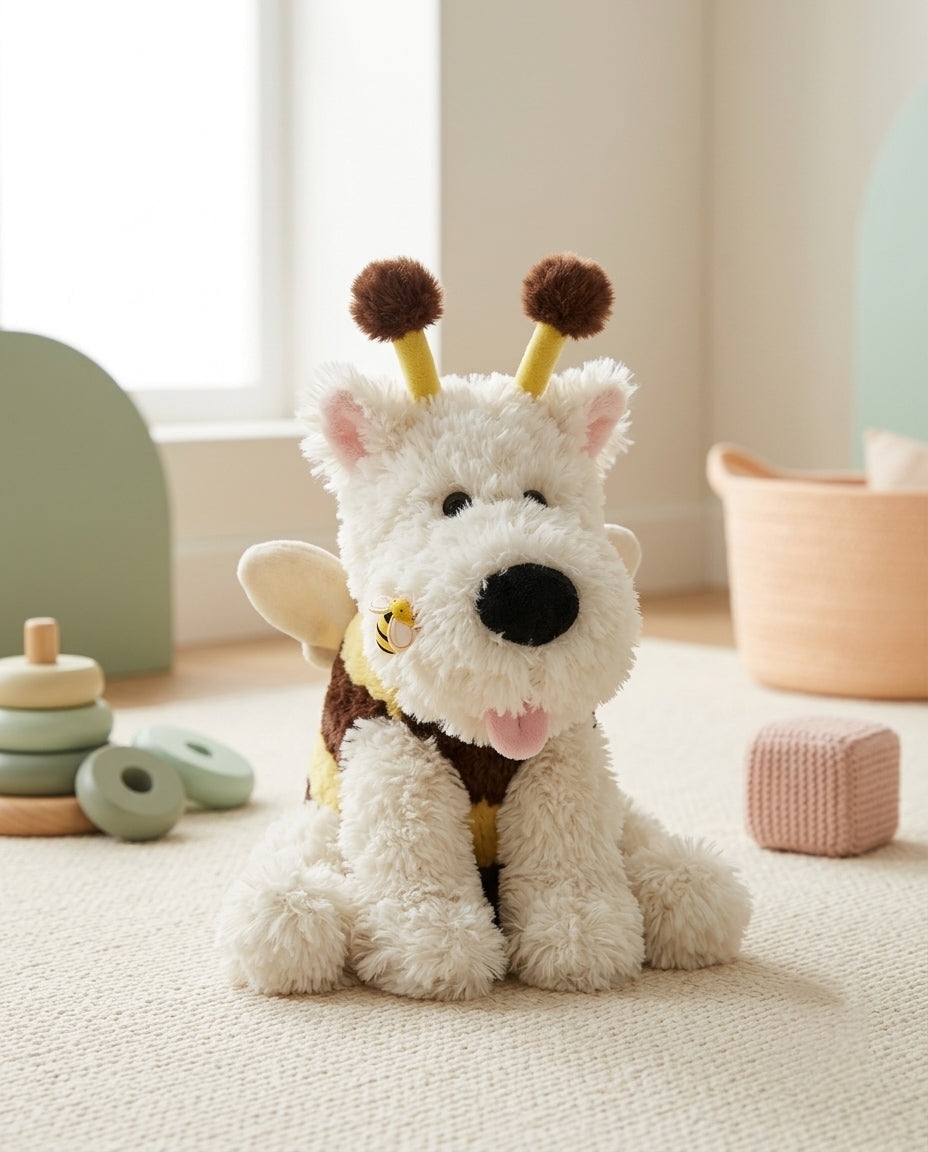 Electric Puppy & Bee Plush Toy